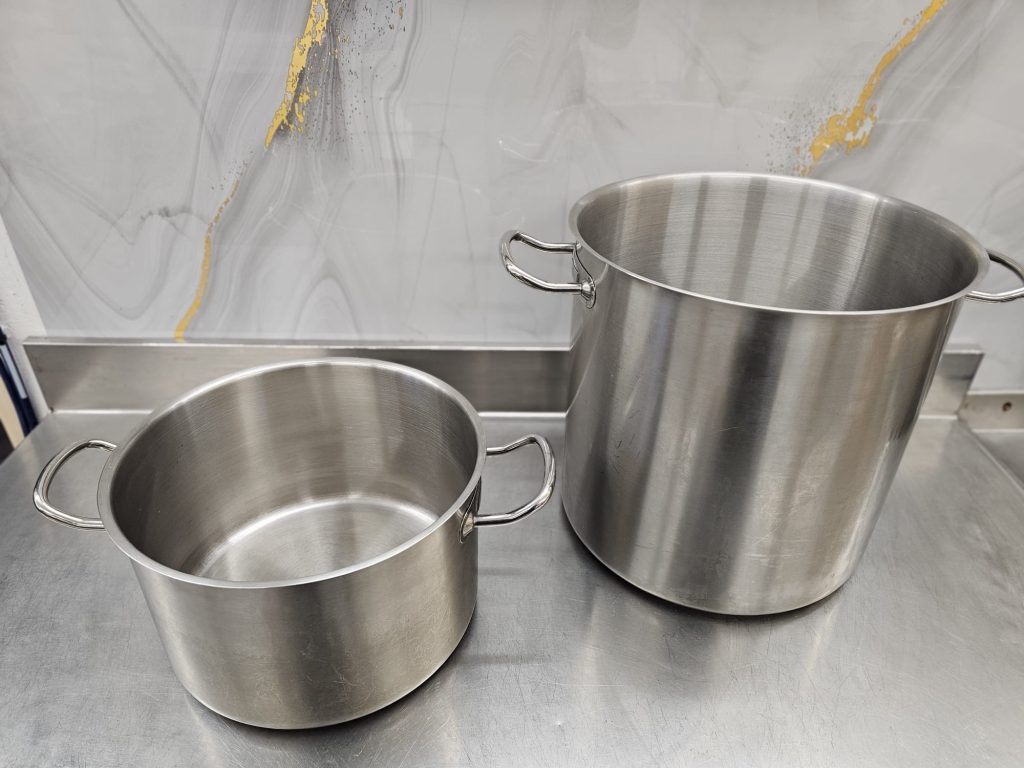 Grande Marmite inox